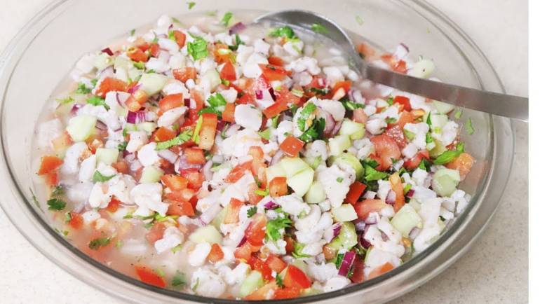 Ceviche de pescado